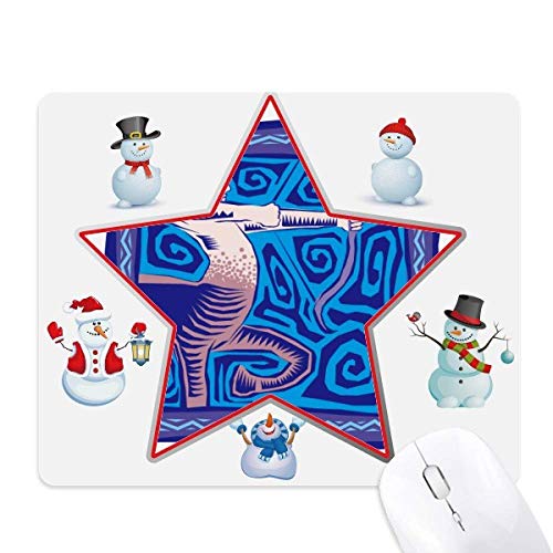 Tapis de souris constellation Sagittaire gravure étoile antidérapant