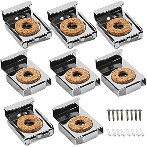 Soporte De Espejo De Pared Resistente Soporte De Espejo Acero Inoxidable Cover