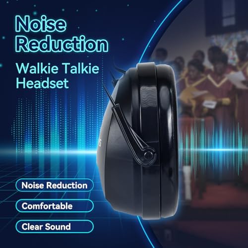Retevis EHK012 Two Way Radio Headset with Mic,for RT22 RT68 RT86,1 Pack Alternate view