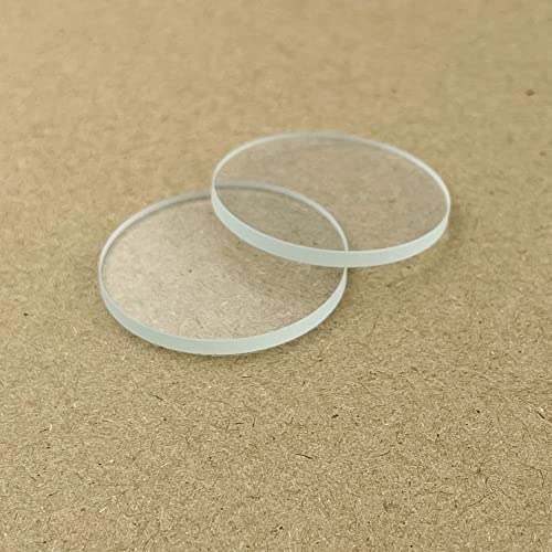 Lente de vidrio plana redonda de 13mm para linterna LED de repuesto 6