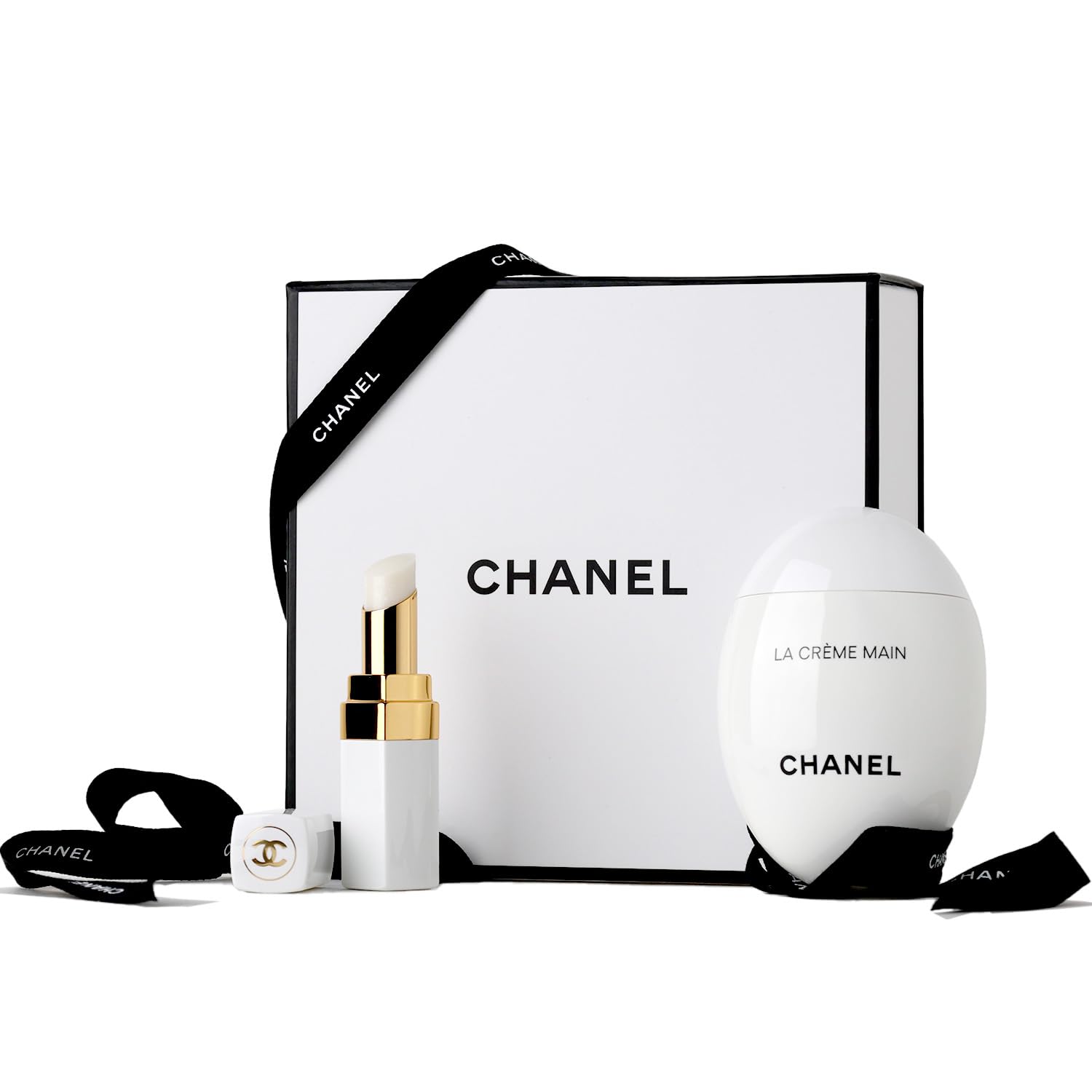 シャネルLA CRÈME MAIN & ROUGE COCO BAUME セット Amazon.co.jp: CHANEL La Creme Man Rouge Coco Baume Hand Cream Lip