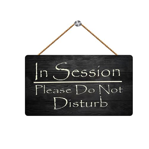 rayprint Wood Signs for Home Decor Session Please DoDisturb Wood Sign Hanging Plaque Home Decoration Products Antique Wood Wooden Signboard 8x12 inch