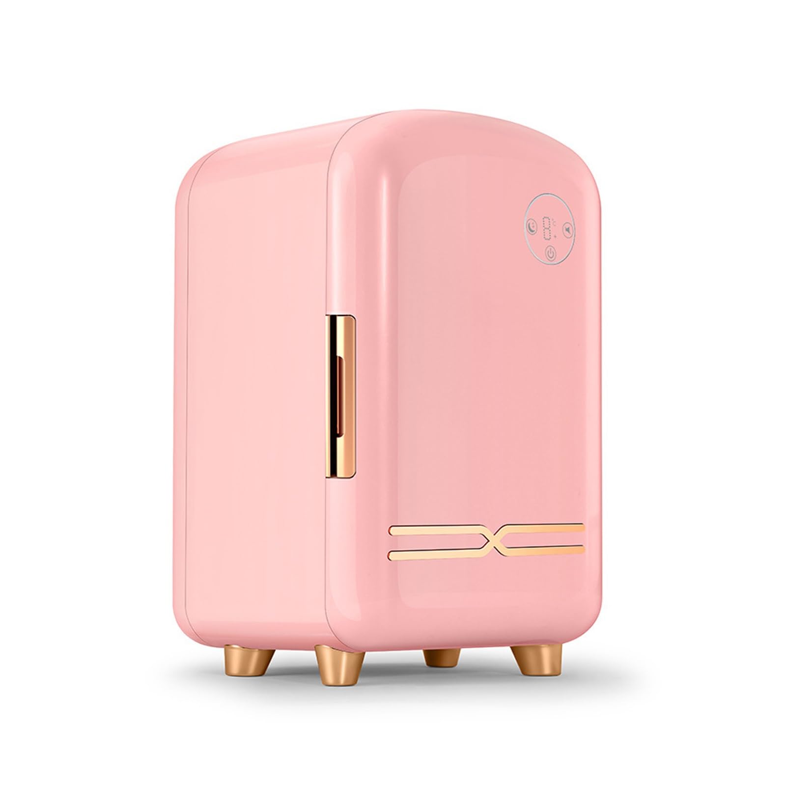 Mini Nevera Cosmética 12L Control Táctil Silencioso 38dB para Dormitorio