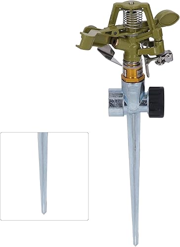 Miniatura 8 de 4 juegos de rociadores de riego de jardín, rosca hembra G34 de 360 grados, rociador giratorio automático para riego de patio, césped y césped