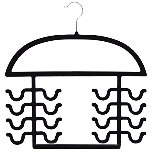 Dr. Organizer's '2 pc set Soft Touch/Velvety Closet Organizer Hangers for Tanks Tops, Bras, Dresses, Bathing Suits, Cami Tops, Belts Scarfs, USA Patented