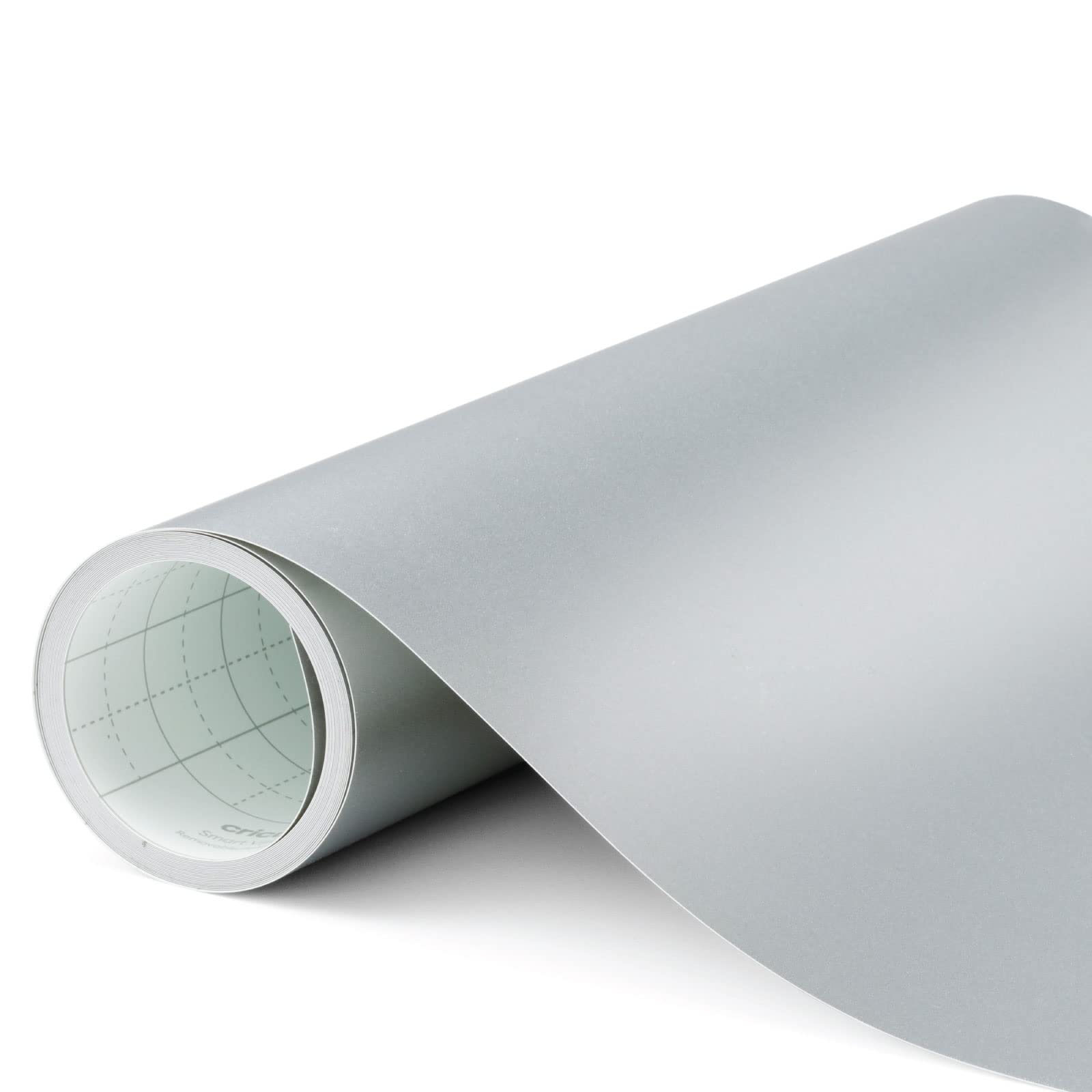 Cricut Smart Removable Vinyl (13 in x 12 ft, Matte Metallic Silver) for Explore and Maker 3 - Matless Cutting for Long cuts up to 12ft
