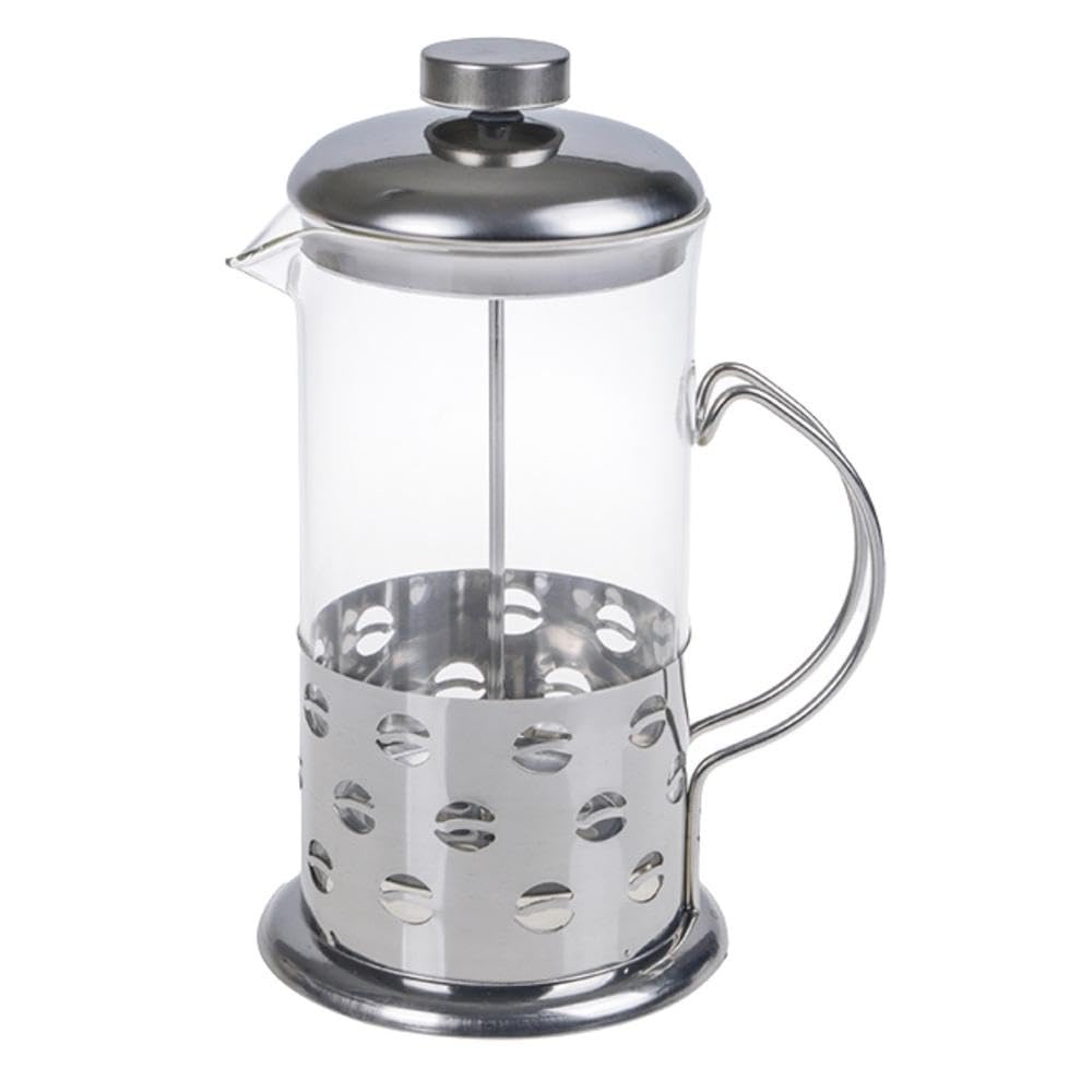 Cafeteira Francesa 600ml em Inox Vidro French Press | Café, Chá