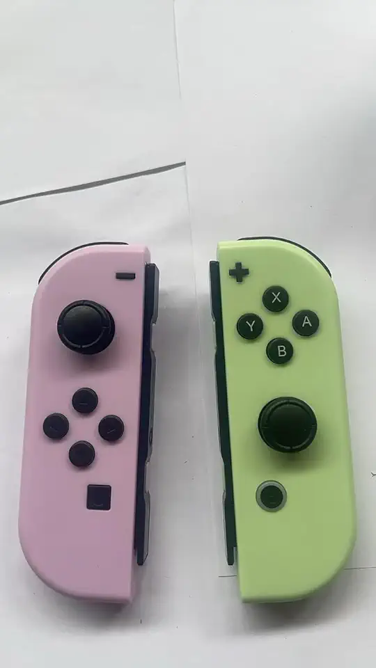 Controle de substituição para Nintendo Switch, alternativas para esquerdo e direito, controle de interruptor com suporte Turbo (Roxo e Verde)