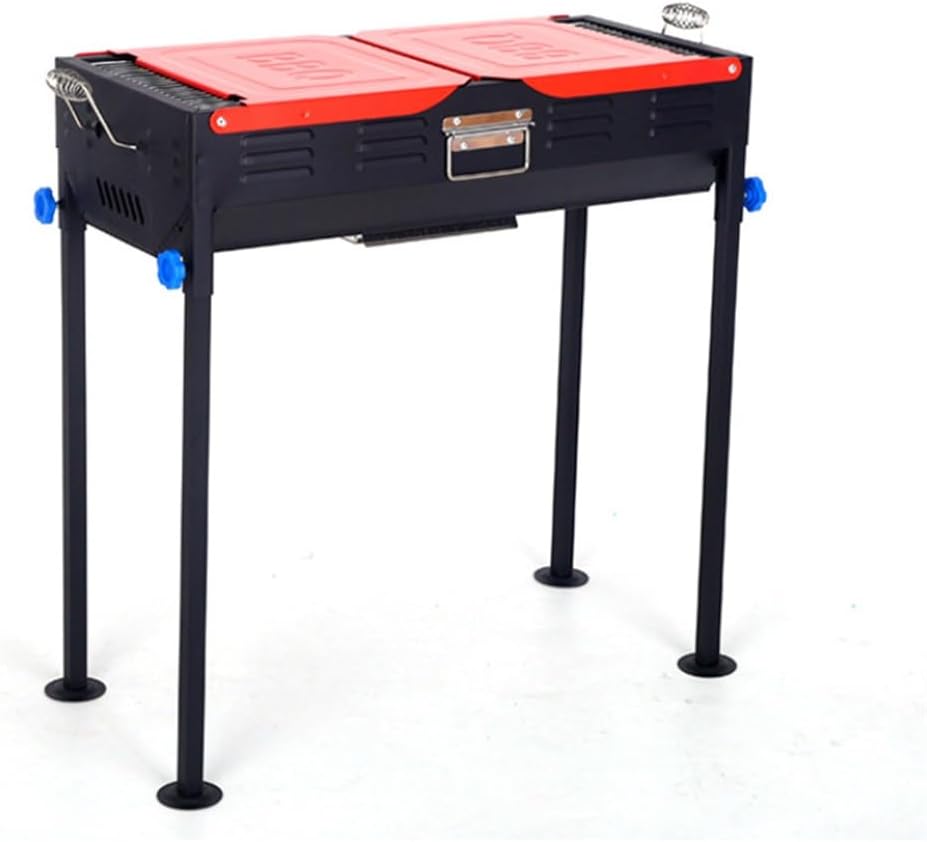 Folding Barbecue Stove Charcoal Fire Grill Thickened Camping Skewer