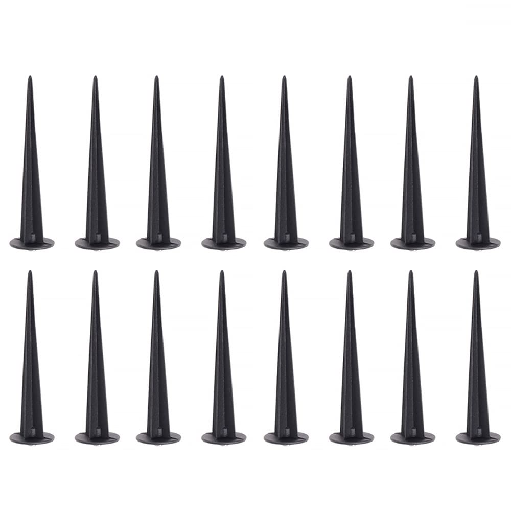 Garden Stakes, 16 Pack Ground Light Spikes Stakes, 16cm Ground Solar Torch Light Spikes