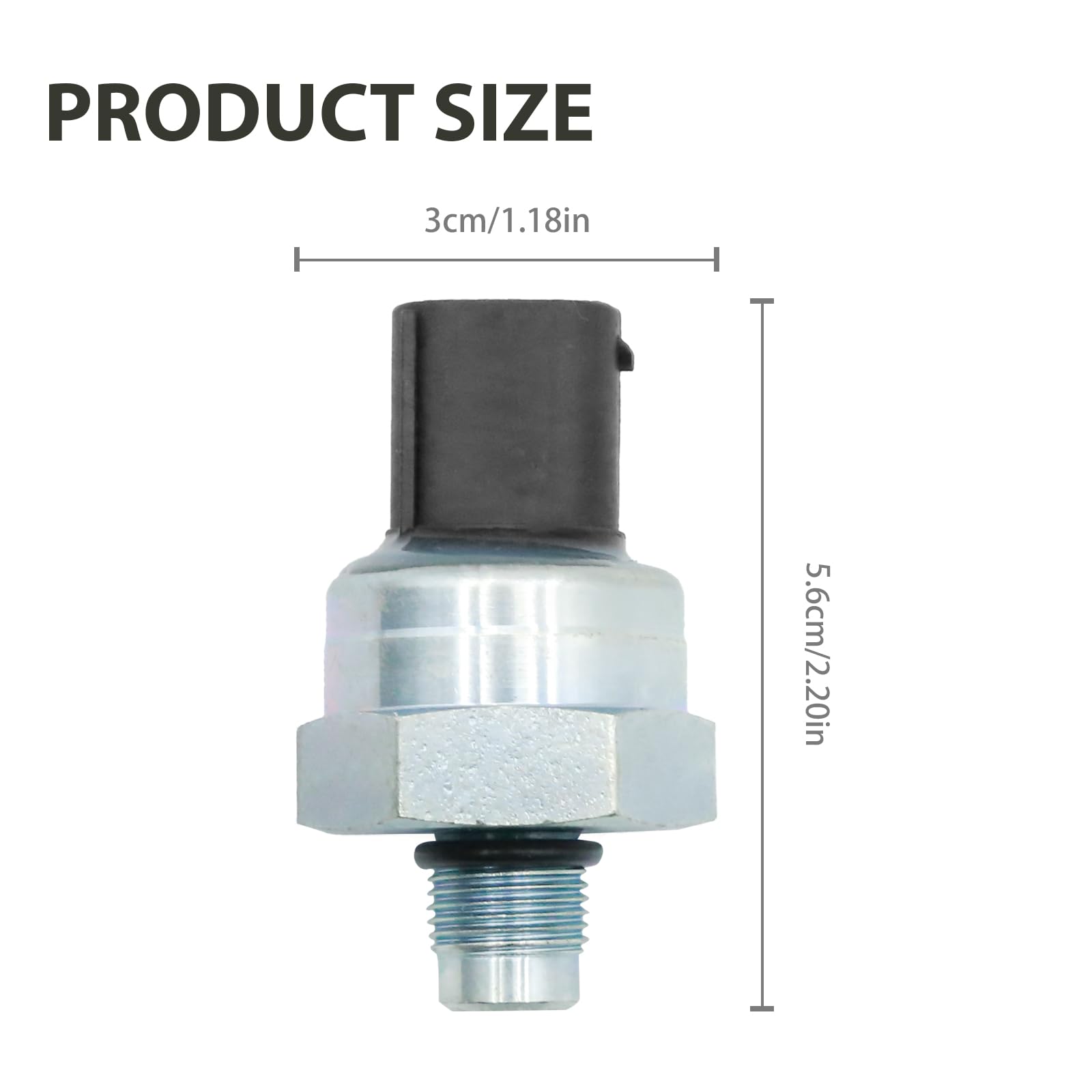 Hoypeyfiy Lot de 2 capteurs de pression de frein 30793669, remplacement pour Volvo XC90 XC70 V70 S60 S80