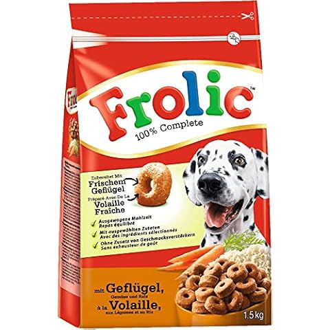 Frolic Hundefutter Trockenfutter mit Geflügel, Gemüse und Reis Cover