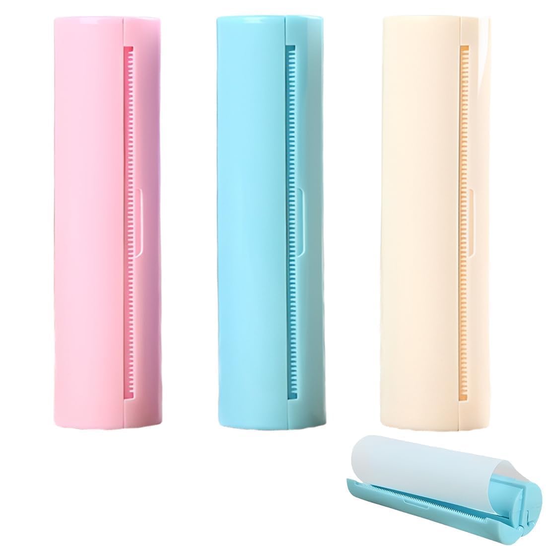 3 Boîtes Feuilles de Savon Voyage – Mini Savon en Papier Jetable en Rouleau, Savon Portable pour Mains, Hygiène Nomade pour Camping, Randonnée et Festivals (environ 120 cm)