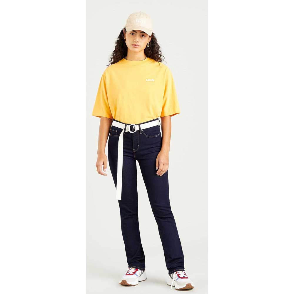 Levi's Damen Jeanshose 314 Shaping mit Stretch-Anteil, Straight Fit, Blau (Darkest Sky), W32/L30