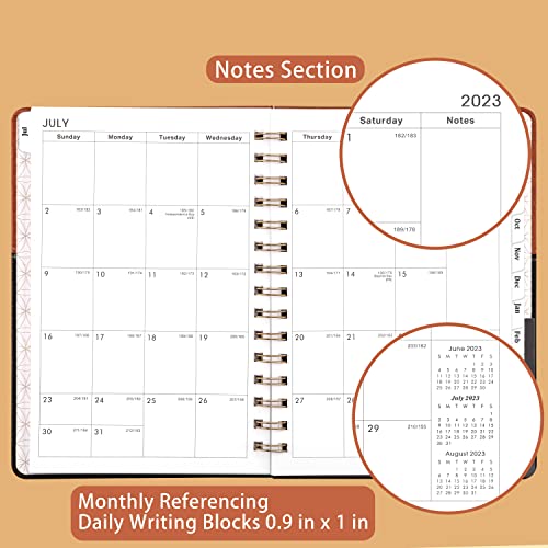 2023-2024 Planner - Weekly Monthly Planner 2023-2024, Calendar Planner From July 2023 To June 2024, Agenda With Elastic Closure, Inner Pocket, 6.1'' X 8.3'' #TOP3
