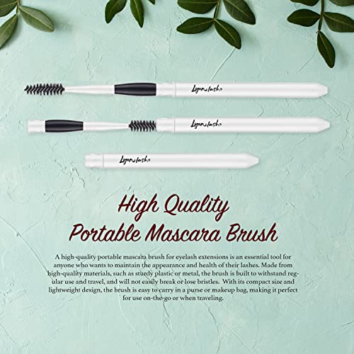 Lyon Lash Eyelash Extension Shampoo (Jasmine), Gentle Formula Paraben & Sulfate Free, Oil Free Foam Cleanser Kit | Remove Eye Makeup & Oil & Dust | Professional Salon And Home Use (60Ml + 1 Mascara Wand + 1 Cleansing Brush) #TOP4