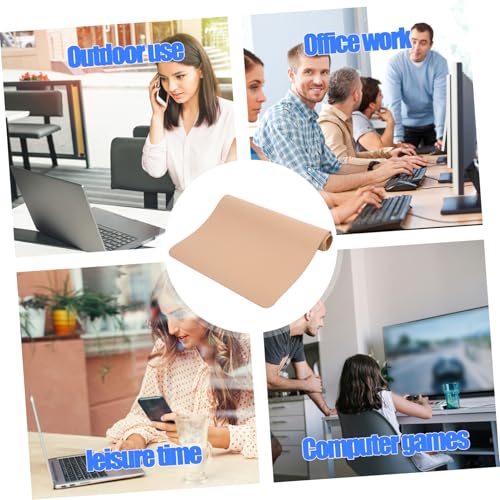 Lurrose protector escritorio doble cara grande khaki miniatura 7