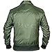 Tom Cruise Bomber Jacket-Flight Jacket Pete Maverick-Windbreaker Maverick Green Jacket men (Large, Green)