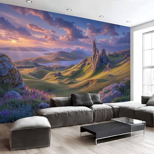 Papier peint paysages japonais pour masquer un mur terne - 6