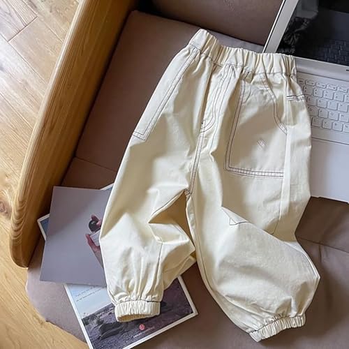 Boys Cargo Pants Comfortable Embroidery Design Casual Sportswear Perfect for Spring and Autumn Versatile Teen Boy2