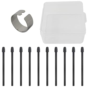 10Pcs 1.6mm Pen Tips Replacement for BOOX Pen Plus/Pen2 Pro/Max Lumi2/Note Air2/Note5/Nova Air C Stylus/Triangular Pen/SofterRound-Shaped Stylus Tip, Nib by YTXXDEUS