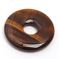 Vista 54 de GEM-Inside Rock Quartz Gemstone Loose Beads Genuine Natural Doubt Pink Ring Crystal Energy Stone Power para aretes colgantes, fabricación de joyas