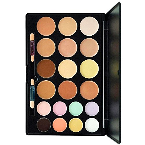 Cosmetics Cream Concealer Palette, KRABICE 20 Color Makeup Dark Circle Concealer Cream Make Up Foundation Makeup Palette Set