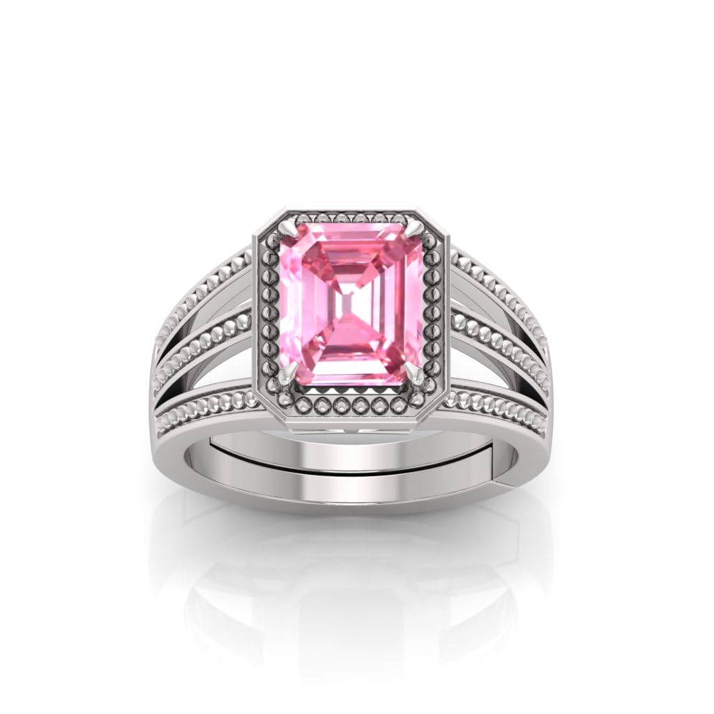 Bague saphir rose ajustable : oubliez les erreurs de taille