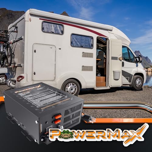 Image of PowerMax PM4-55A 55A Deck Mount RV Converter Charger Lithium