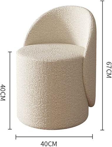 Miniatura 3 de ONDIAN Footstool Makeup Stool, Dressing Stool, Chair Backrest, Dressing Table, Stool, Household UseBlack-Soul Eater1