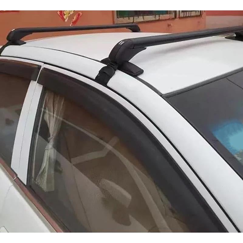 Barras transversales techo Corolla Sedan 2013-2022 para solucionar falta espacio maletero 6
