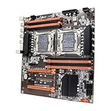 Game Motherboard Fit for X99 Dual CPU Motherboard Intel (5th/6th Gen) LGA 2011-V3 Computer Server Motherboards E-ATX for Computer Pc Server