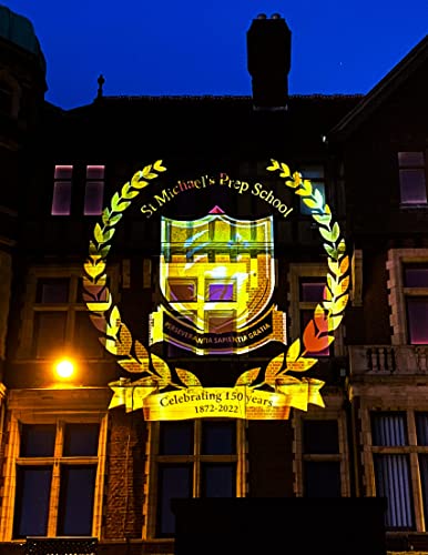 85W Customize‌d Logo GOBO Outdoor Projector for Business, IP65 Waterproof | Fast Turnaround, Free...