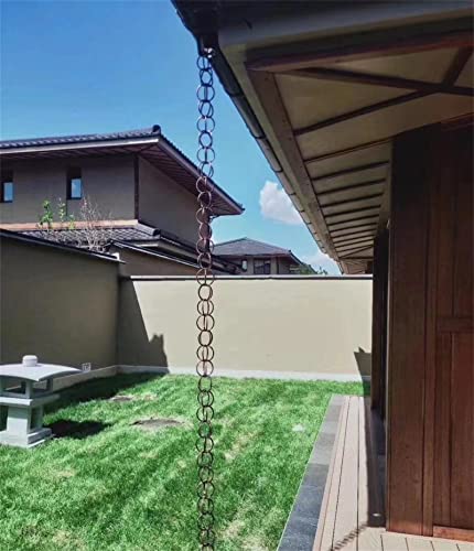 Chaîne pluviale affichage de la maison et décoration extérieure pour jardin