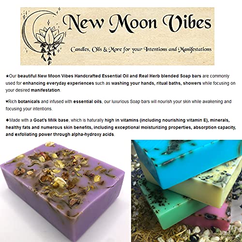 Uncrossing Essential Oils Herbal Ritual Bath Soap Bar Infused With Essential Oils Botanicals Herbs Scented Remove Hexes Evil Eye Blockages Curses Negative Bonds Energies Protection #TOP3