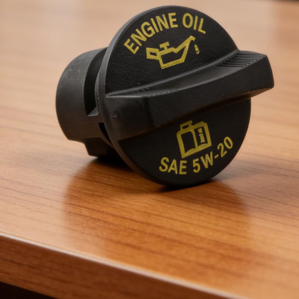 04893232AA korek wlewu oleju silnikowego kompatybilny z Jeep Cherokee/Grand Cherokee 2013-2020, Wrangler 2013-2018, Dodge Ram 1500 Durango 2013-2018, Charger Challenger Grand Caravan 2013