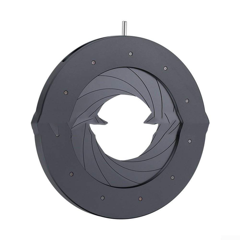 Diaphragme Iris mécanique haute performance pour microscopes et caméras à portée réglable