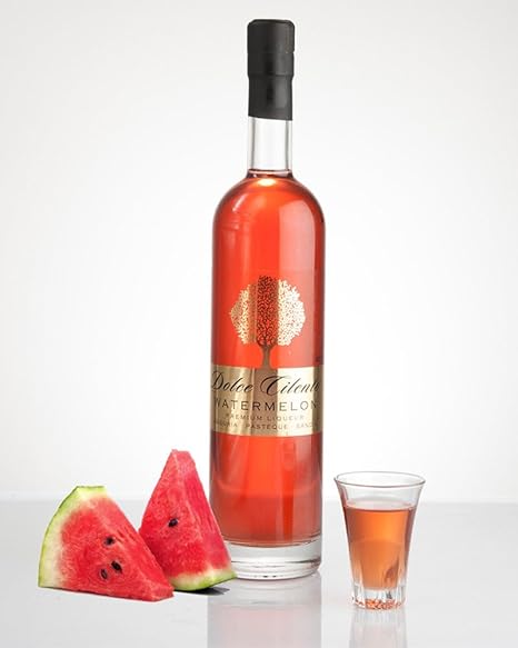 Watermelon Liquor 750ml - Dolce Cilento Watermeloncello Italian 25% Liquor (2 Medals)