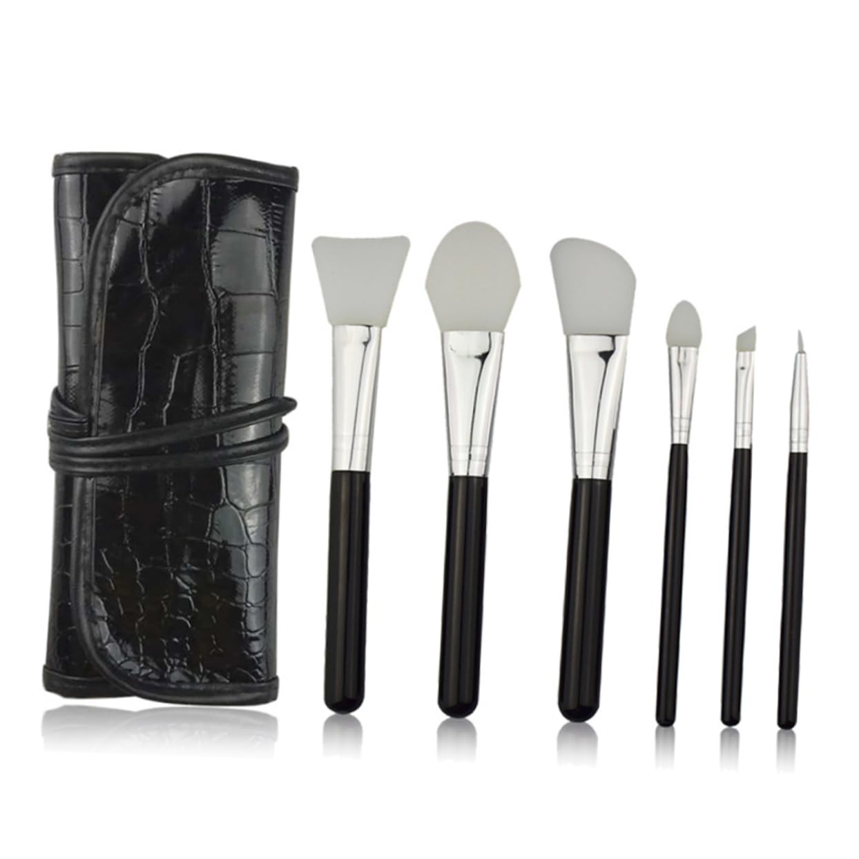 PACKOVE 1Set Portable Makeup Brush Set Peach Pink Series Brushes for Women for Daily and Eye Makeup Application Soft Artificial Bristles for Natural Finish