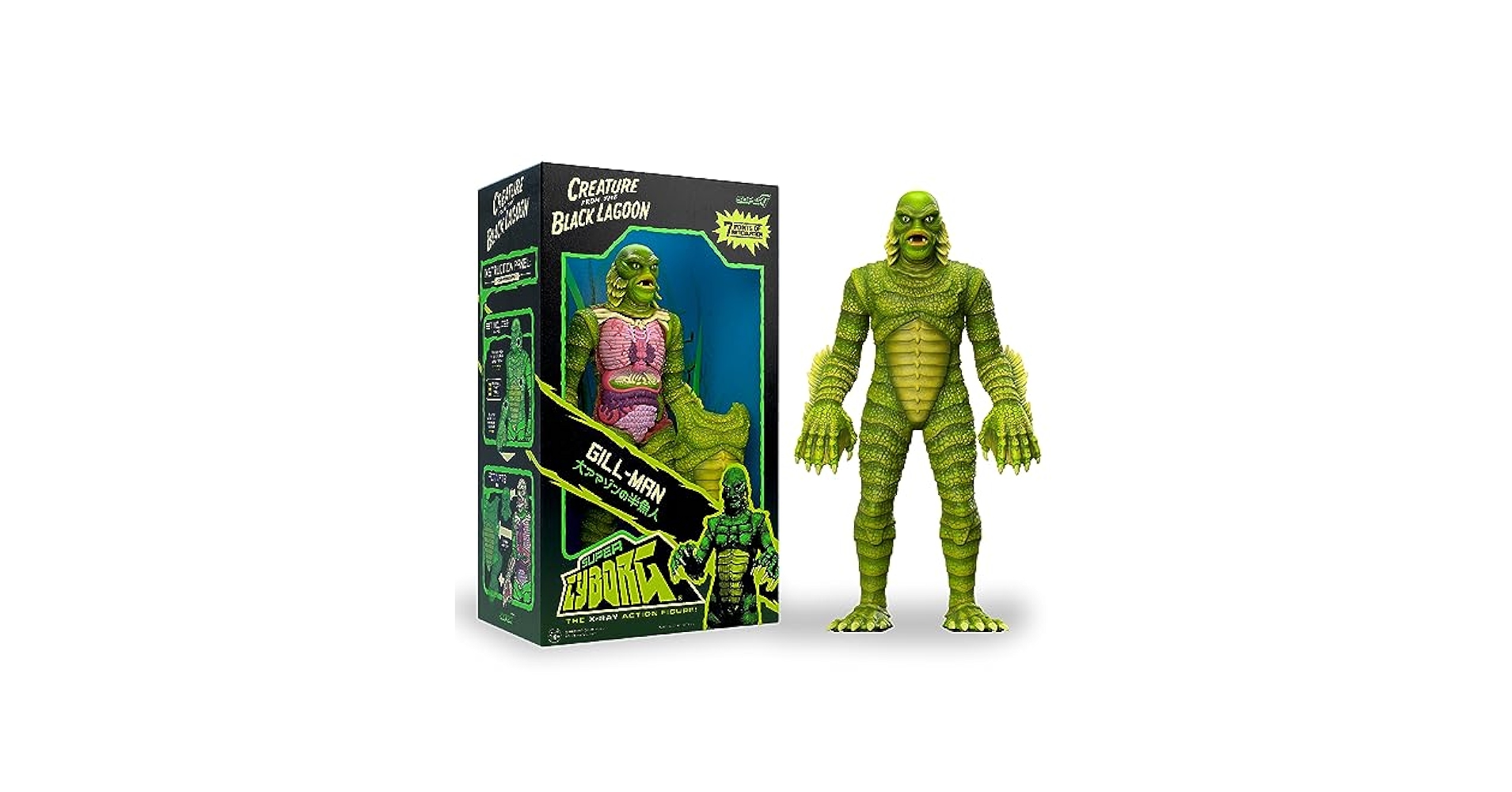 アメコミ Super7 Gill-Man X-Ray Action Figure Gill-Man Rises From Super7 With “X-Ray Action!” – COMICON
