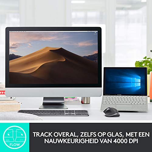 Logitech MX Keys Geavanceerd Draadloos Toetsenbord, Bluetooth & USB, Verlichte PerfectStroke Toetsen, Multi-Device, USB… - Afbeelding 6