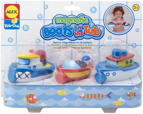 Alex Rub a Dub Magnetic Boats in the Tub Kids Bath Activity image 4
