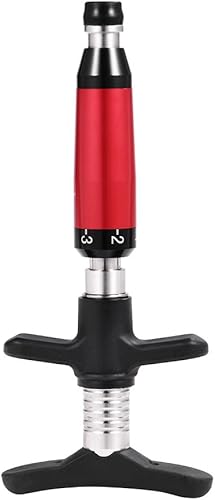 Miniatura 2 de YUYTE Masajeador manual de 6 niveles, herramienta de ajuste quiropráctico de columna vertebral manual portátil, pistola de corrección de columna