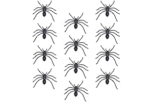 Realistic Halloween Spiders for Spooky Decorations