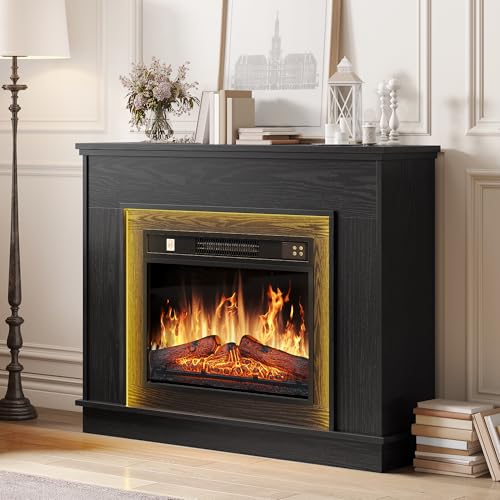 YITAHOME Elektrokamin, 23inch Realistischer 3D Flammeneffekt...