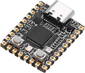 RP2350-MINI Development Board with Pi RP2350A Dual-Core Dual-Architecture Microcontroller, Compact PCB, USB-C, GPIO Access, Ideal for DIY & Embedded Projects