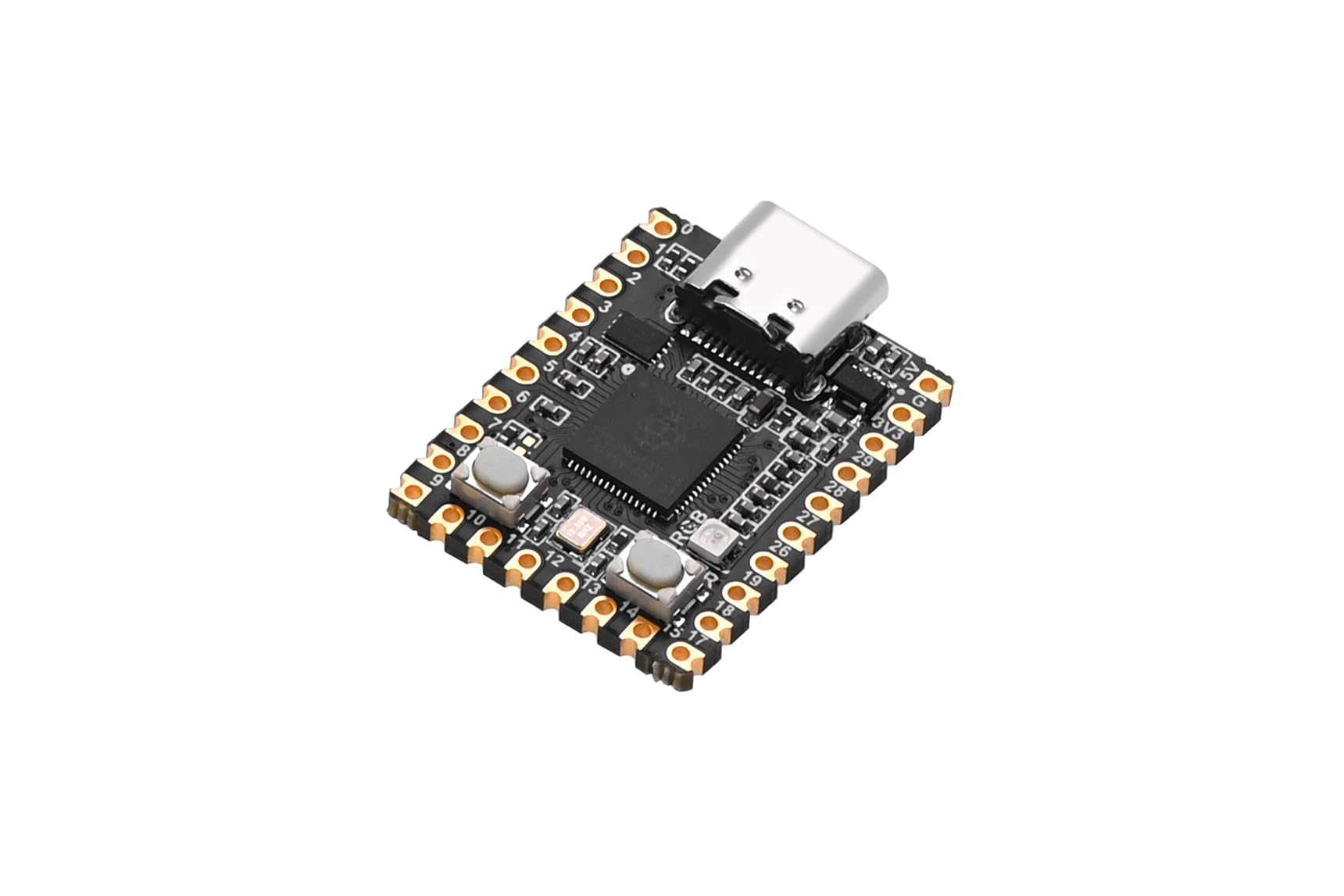 RP2350-MINI Development Board with Pi RP2350A Dual-Core Dual-Architecture Microcontroller, Compact PCB, USB-C, GPIO Access, Ideal for DIY & Embedded Projects-image-20
