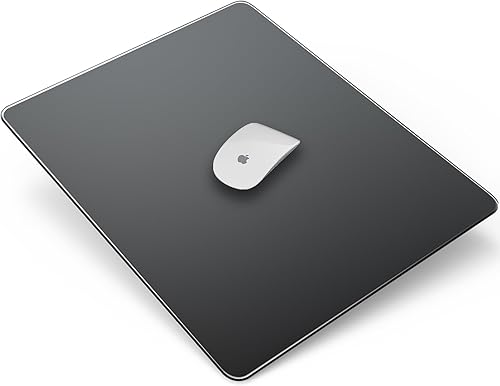 Alfombrilla de mouse de vidrio para juegos Logitech G502G PROG703, alfombrilla de mouse dura impermeable, duradera y ultra suave para mejorar la