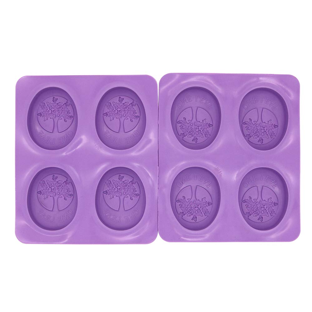 Moule ovale en silicone pour savon artisanal : créez vos soins de bain à la maison
