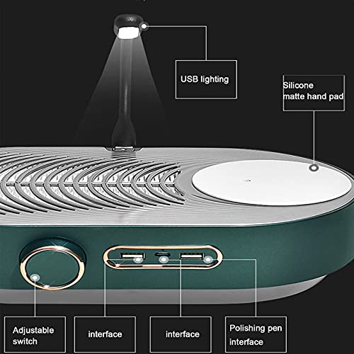Nagelkunststofzuiger, Nagelstofafscheider Met Hoge Zuigkracht, Stille Nagelverwijdering, Speciale Nagelkunst… - Afbeelding 5